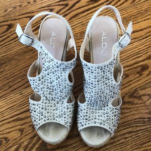 Aldo Sparkly Wedges